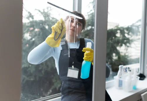 Nettoyage de vitres intérieures et extérieures à Kergrist-Moëlou